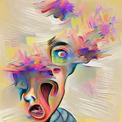 AI Interpretation of ADHD Concept