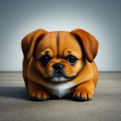 Cute Dog Portrait