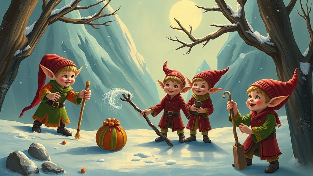 Elves up to mischief