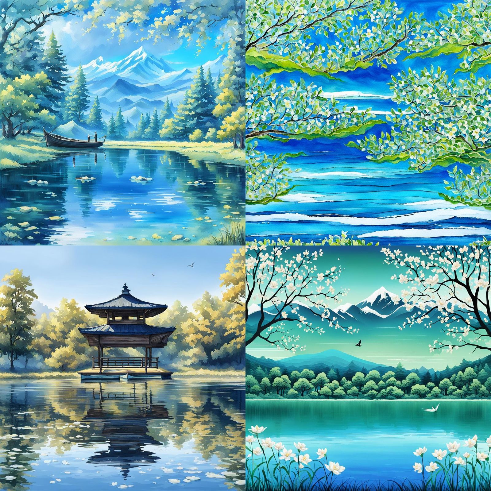 Abstract Image of Tranquility