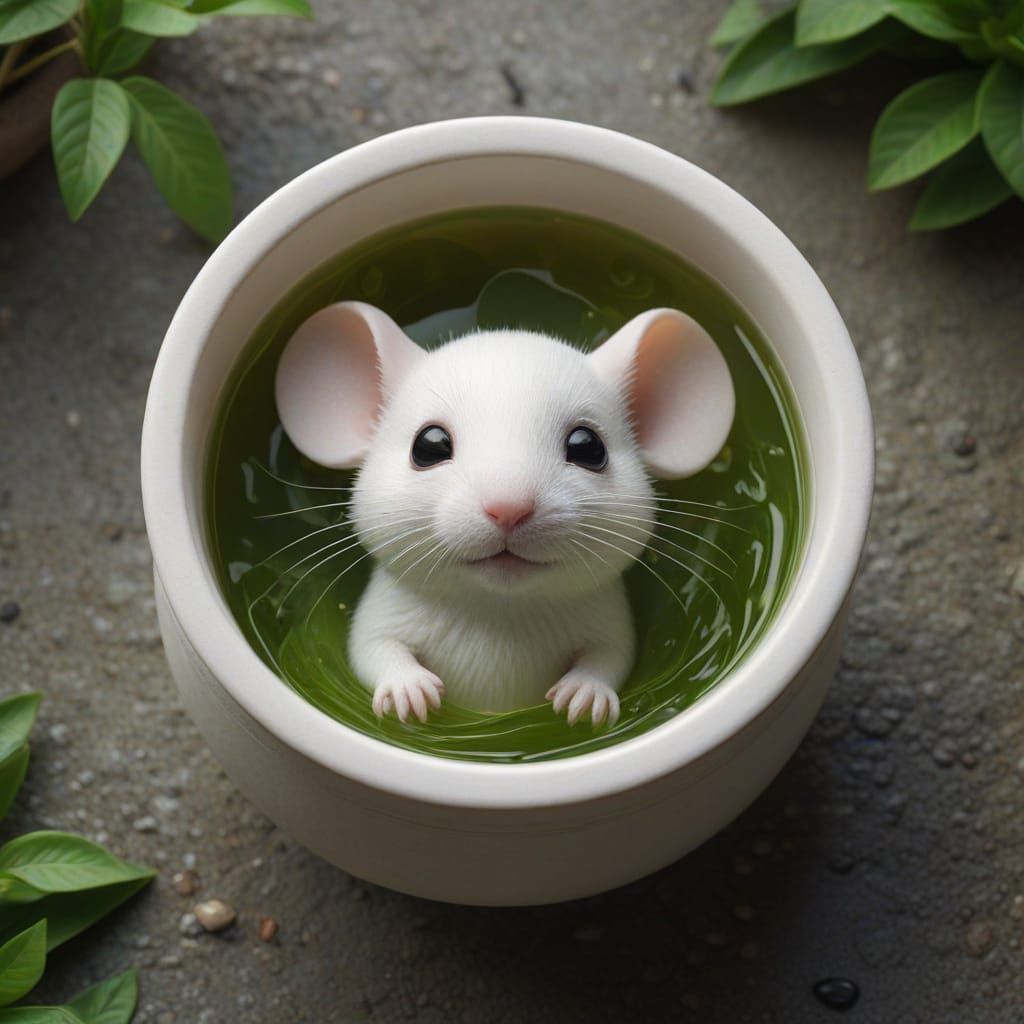 Whimsical Tea Oasis in Japanese Zen Garden