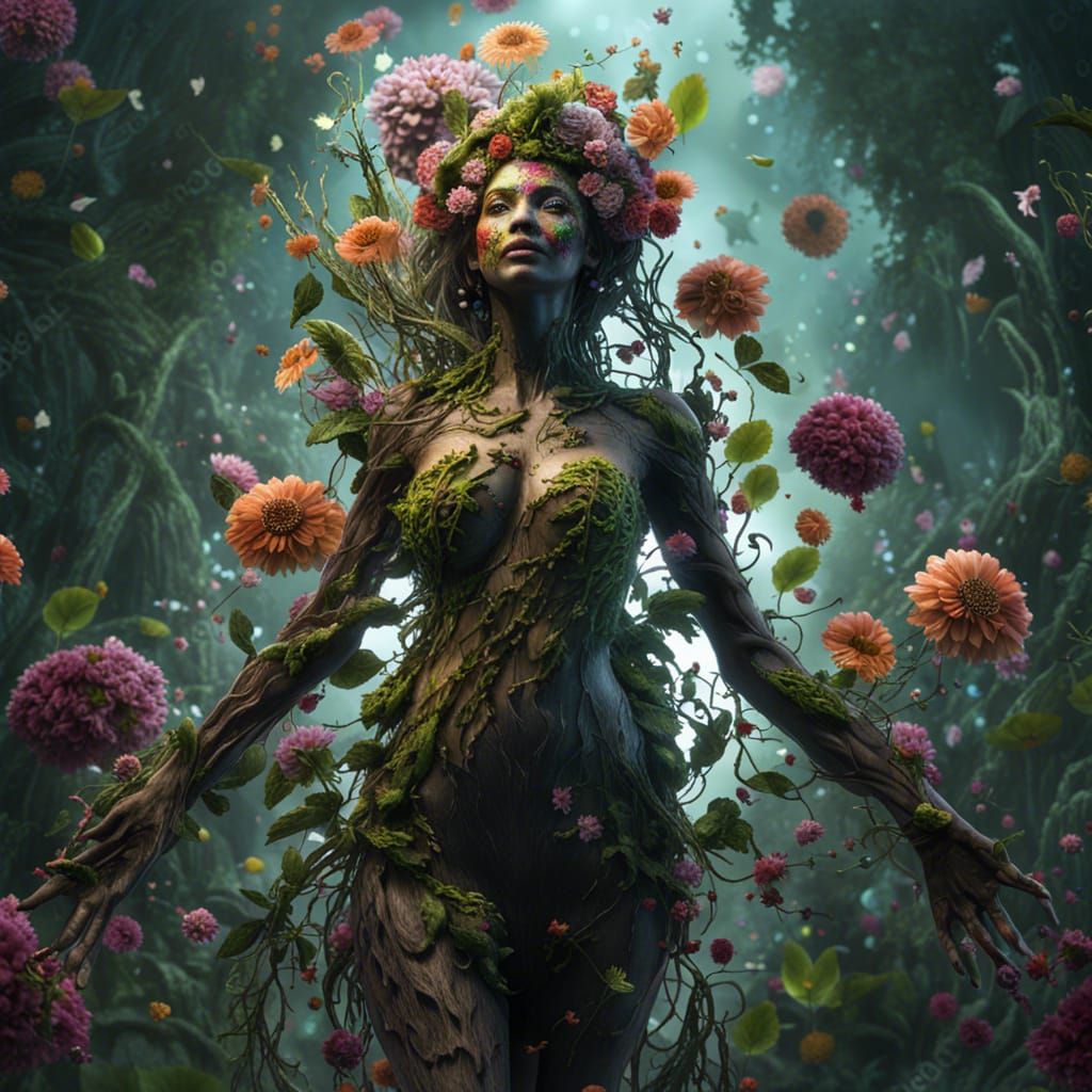 Flower Dryad