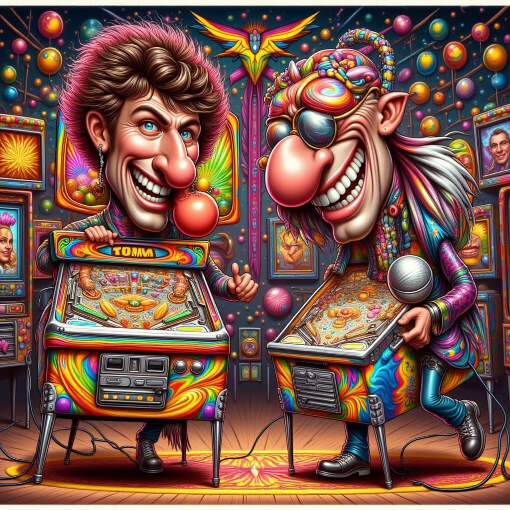 Rock Legends Compete for Pinball Wizard Title