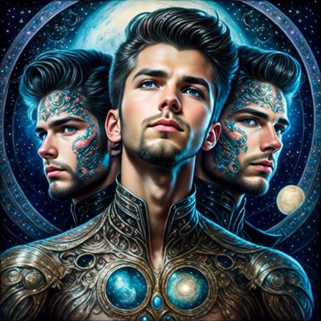 There's a starman waiting in the sky - He'd like to come and meet us