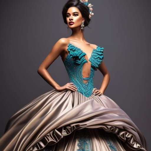 Silver and teal 3