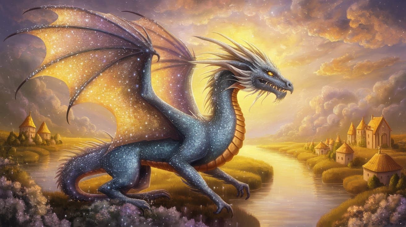 mystical dragon Fafnir