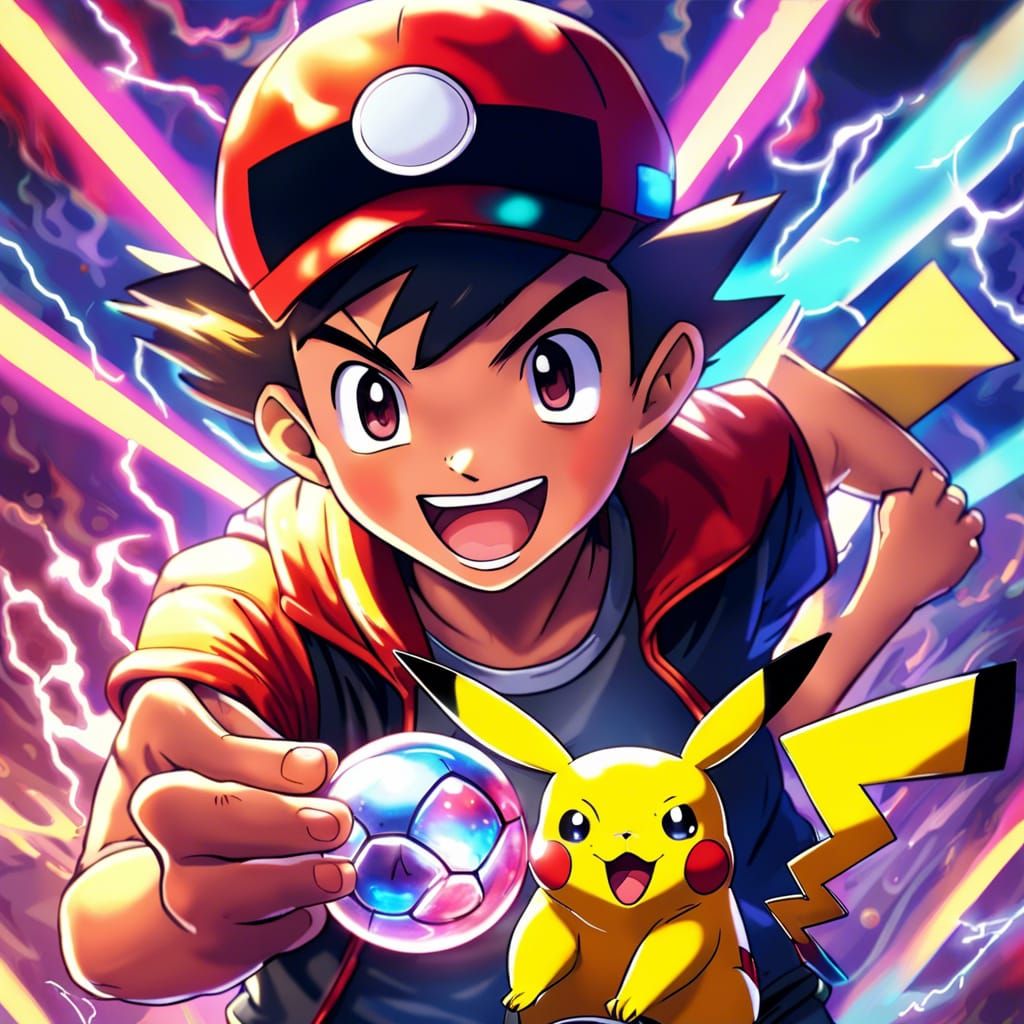 Ash Ketchum and Pikachu Splash Art Release