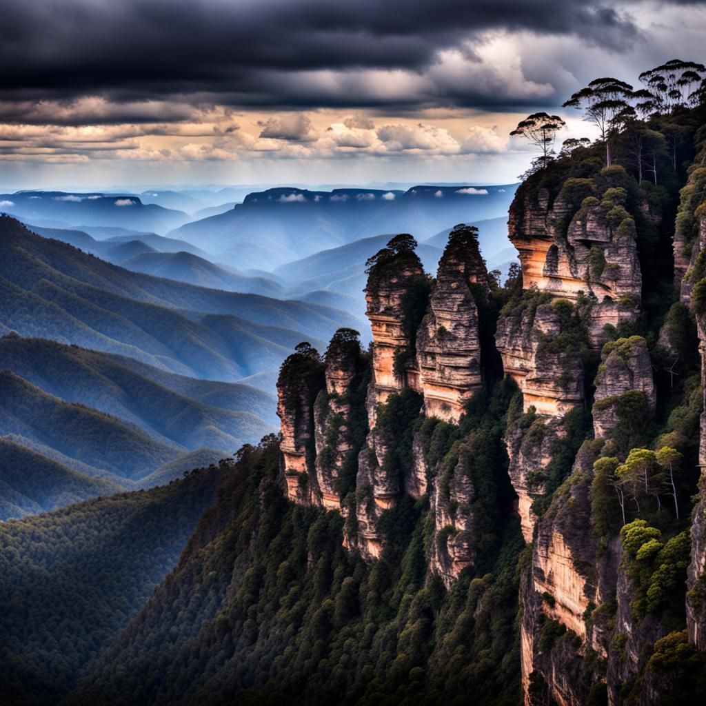 The 3 Sisters Blue Mountains Australia