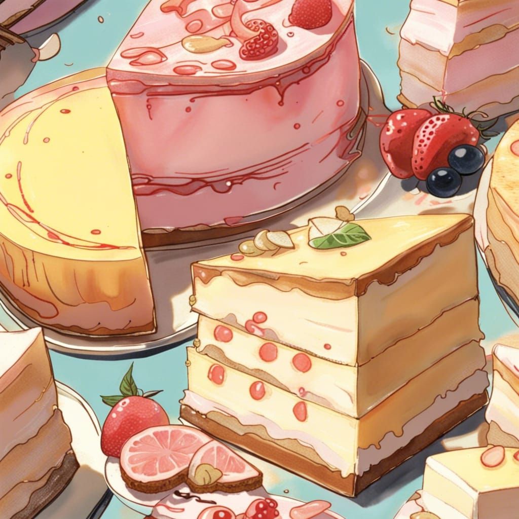 Anime Cheesecake