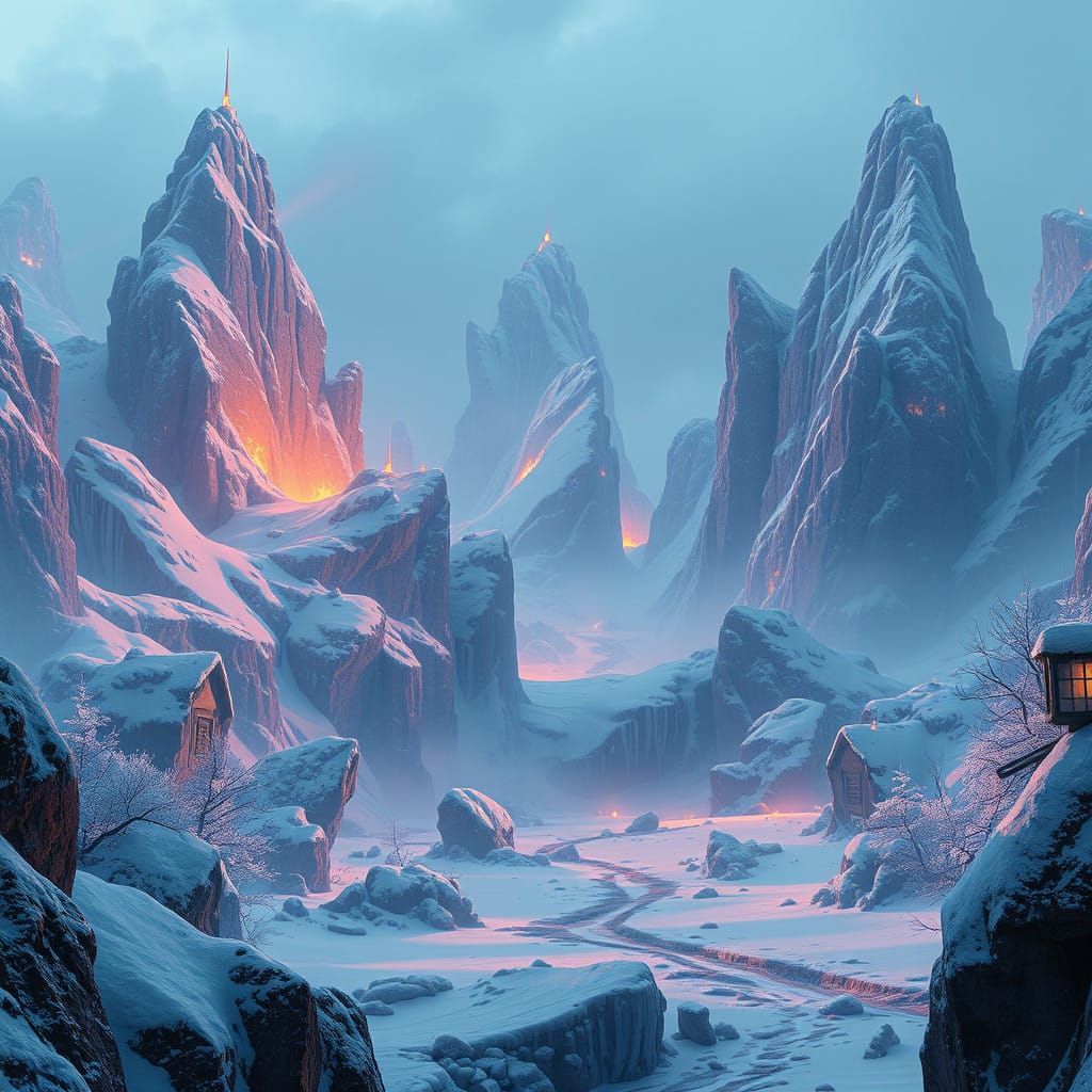 Frostbitten Wasteland of Desolation and Wonder