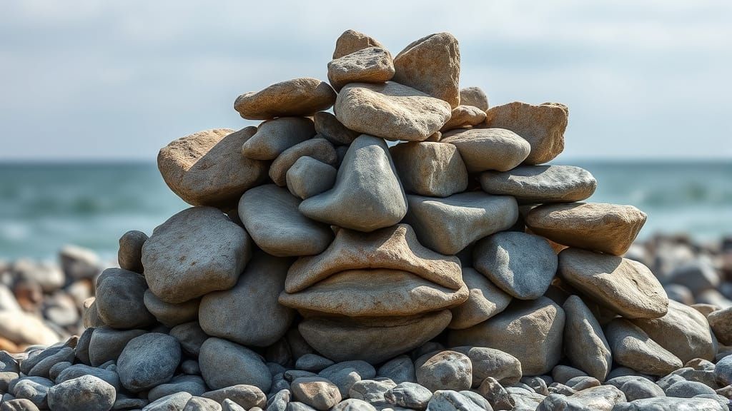 Rock Face Illusion in Hyperrealistic 3D
