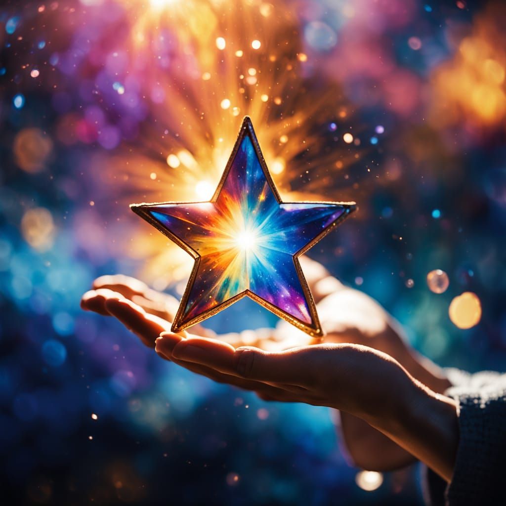 A Glowing Star in the Palm of Your Hand