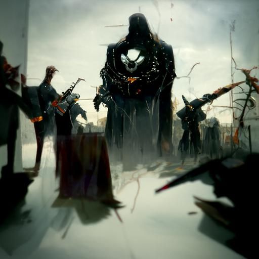 Sinister Symphony of Destruction by Greg Rutkowski