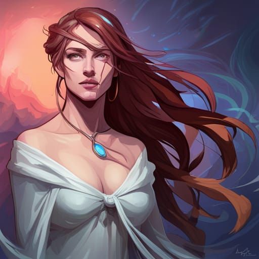 Detailed Portrait in Dynamic Lighting, Trending Artstation