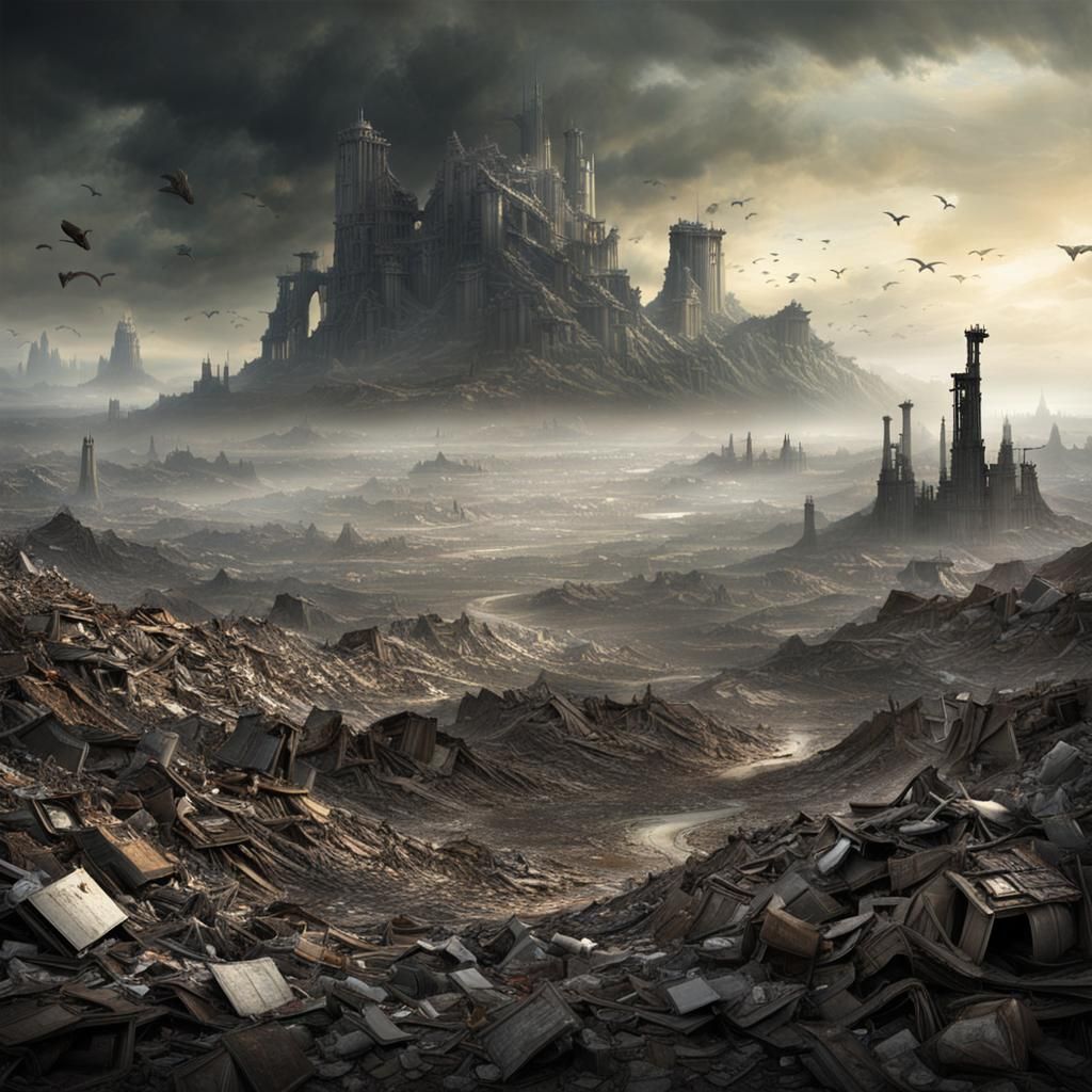 Polluted Wasteland: Humanity's Last Stand for Survival