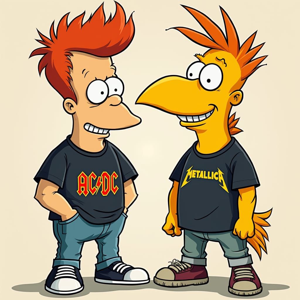 Beavis and Butthead Meet Foghorn Leghorn