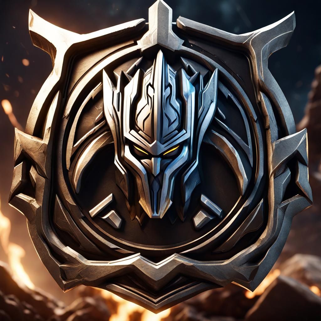 Thor Gaming Logo in 3D Cinematic Style