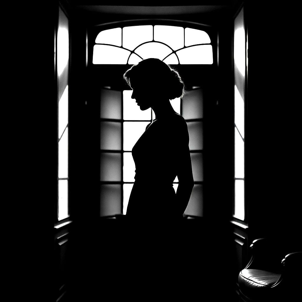 High-Class Woman in 1930s Room: Hyperrealistic Photo