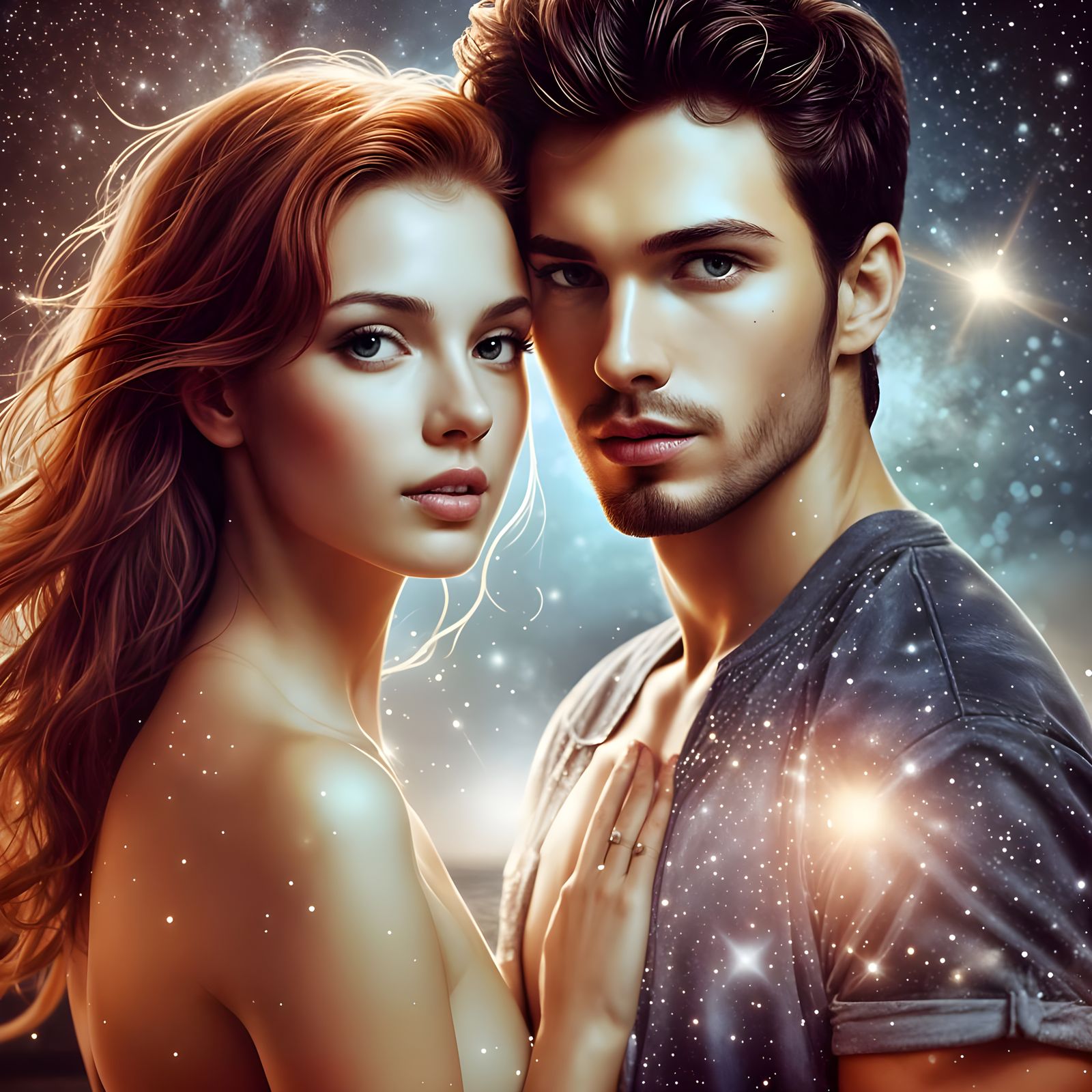 Love Under the Starry Night Sky