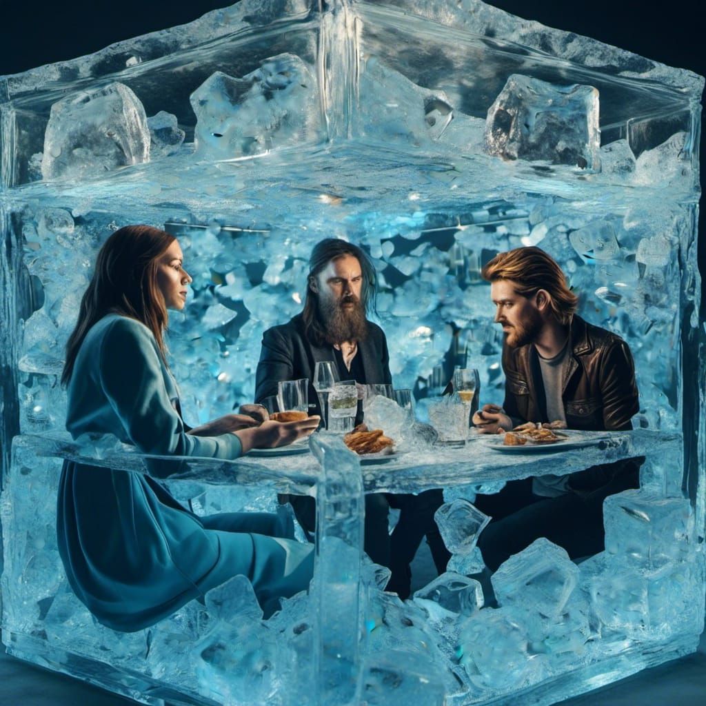 Chilling with friends