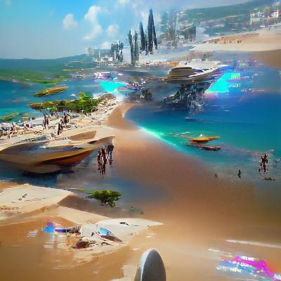 AI Interpretation of Summer Getaway