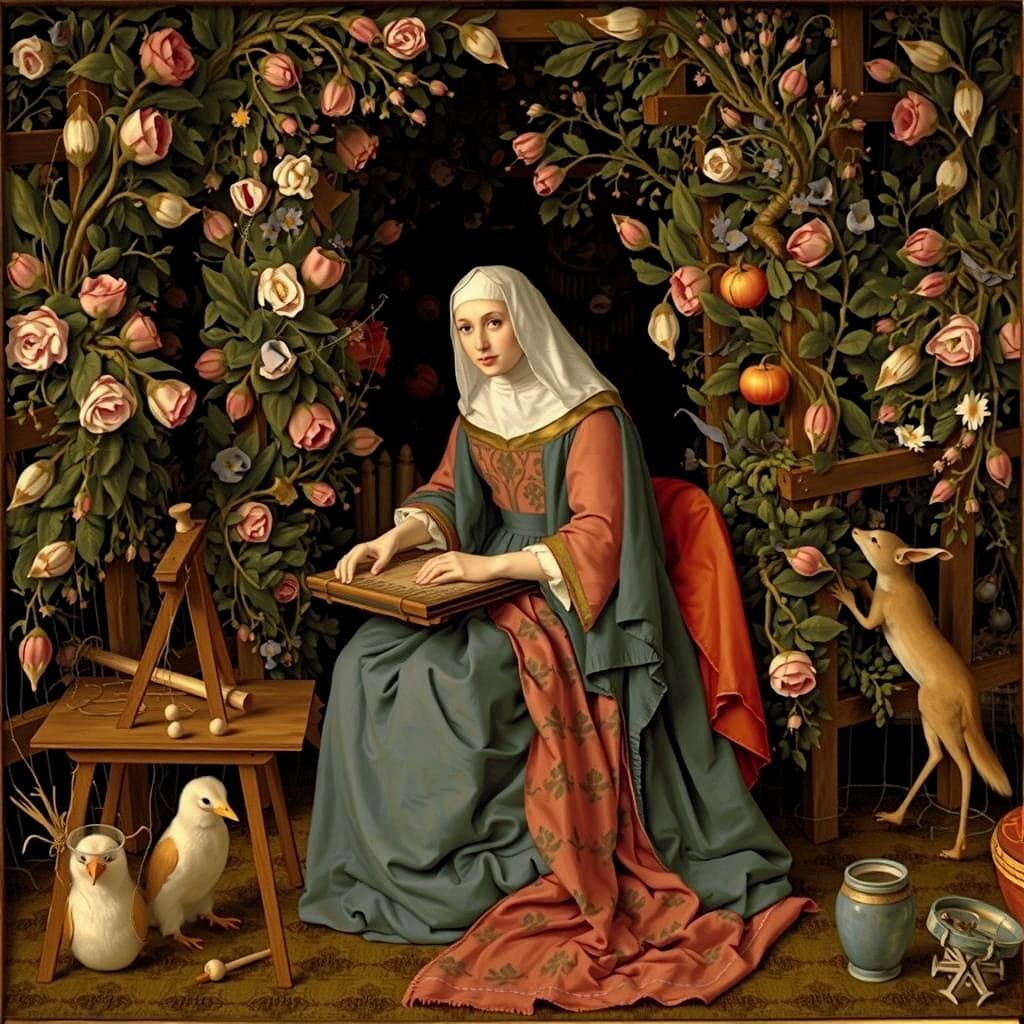 Mille-Fleurs Weaver in Flanders