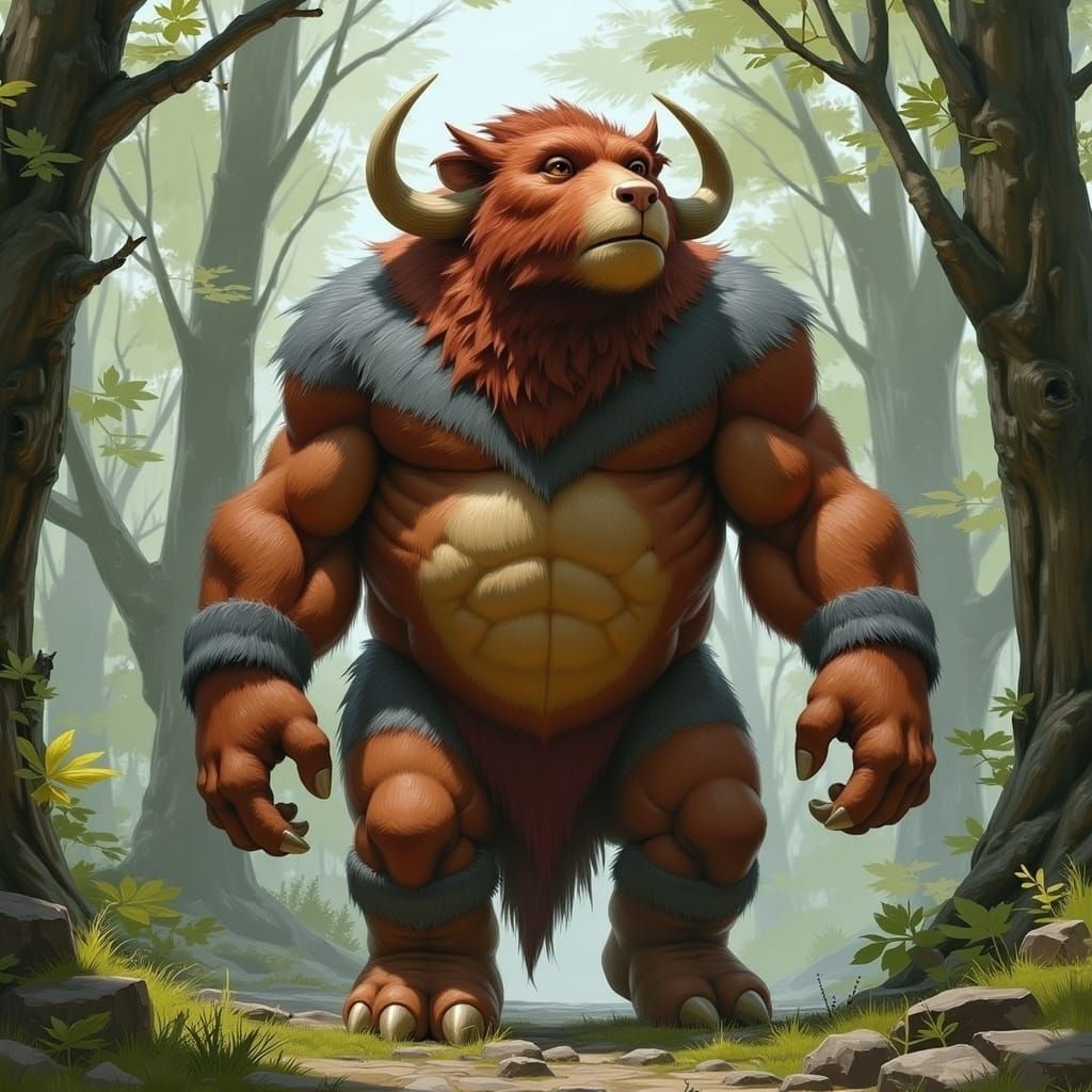 <lora:Asperam Coelo:1.0> dnd 5e fantasy-themed Firbolg