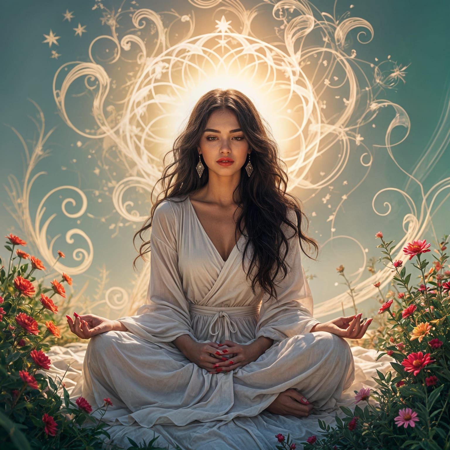 Ethereal Being of Peace and Light