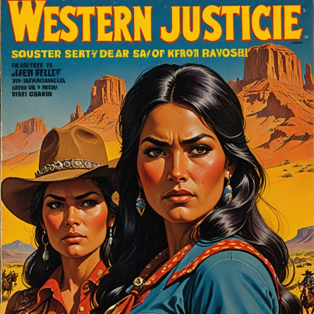 Western Justice Pulp Magazine