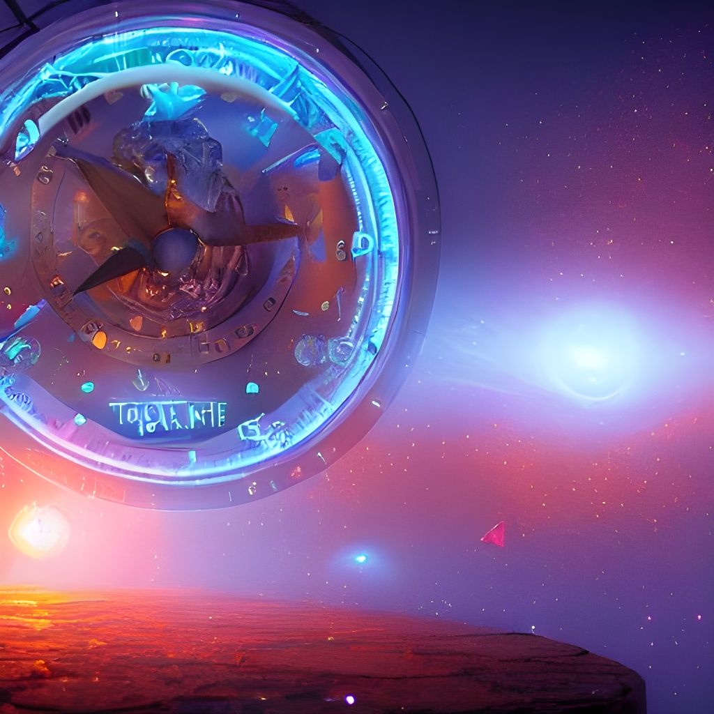 Cosmic Time Machine: Ethereal Fantasy in 8K
