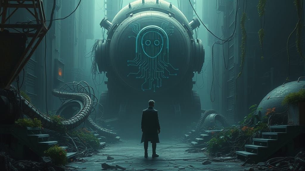 Dystopian Enclave: Mind Hijack in Cinematic Style