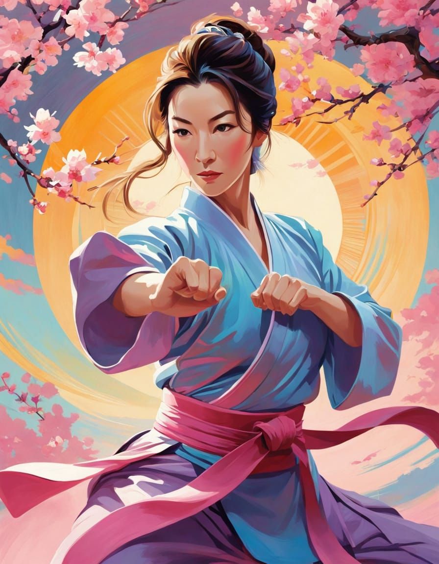 martial arts, karate, michelle yeoh
