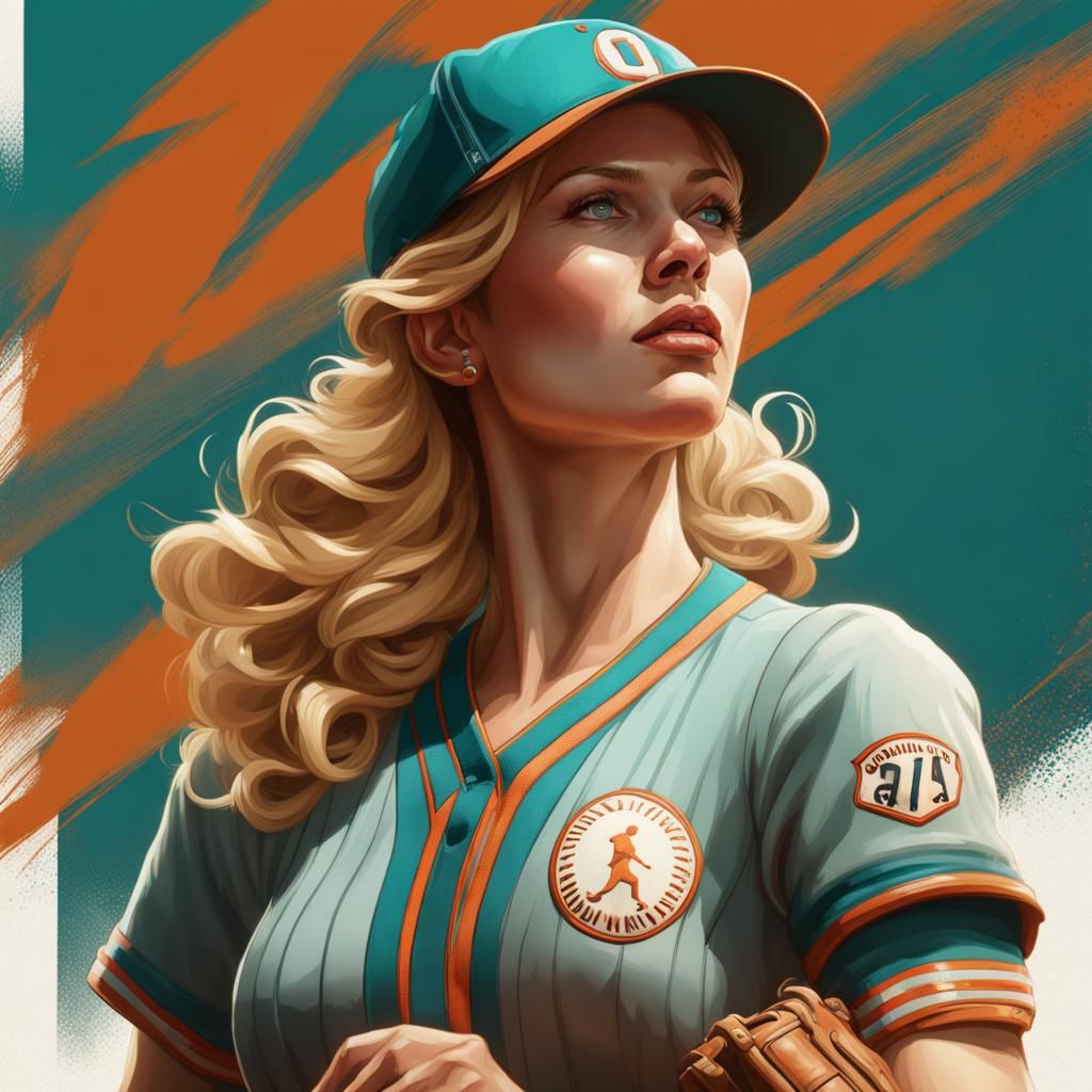 Katheryn Winnick as 1940s Baseball Player