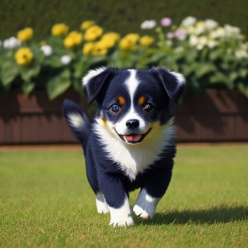 Cute Dog Generated by AI