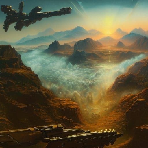 Halo Landscape: 19th Century Hudson River School Art