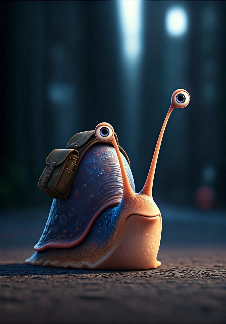Zootopia Slugs on a Mission: Hyperrealistic Render