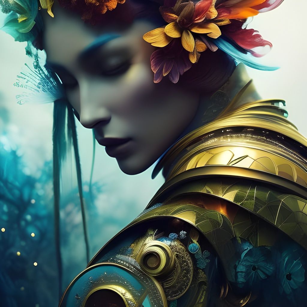 Breathtaking Starscape Concept Art in Triadic Colors