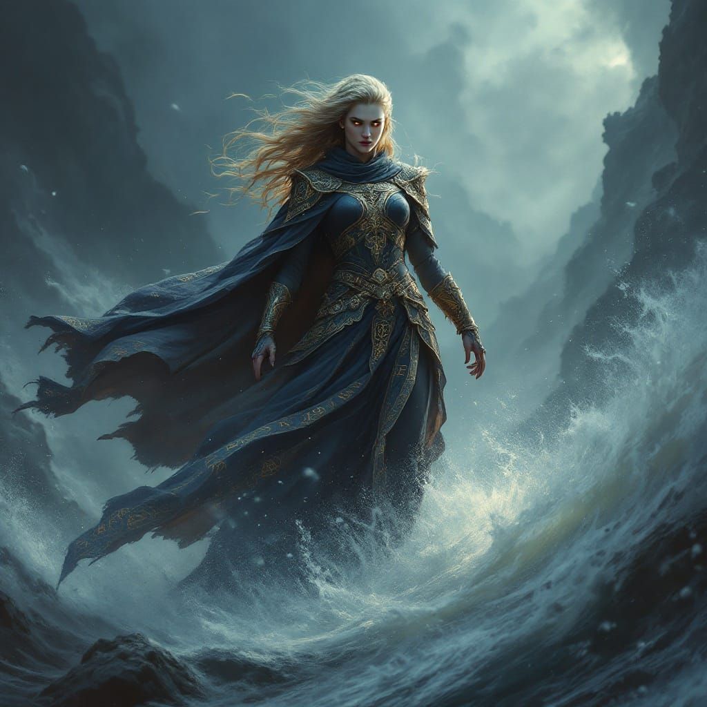 Freyja: Warrior Priestess Amidst Tempestuous Winds