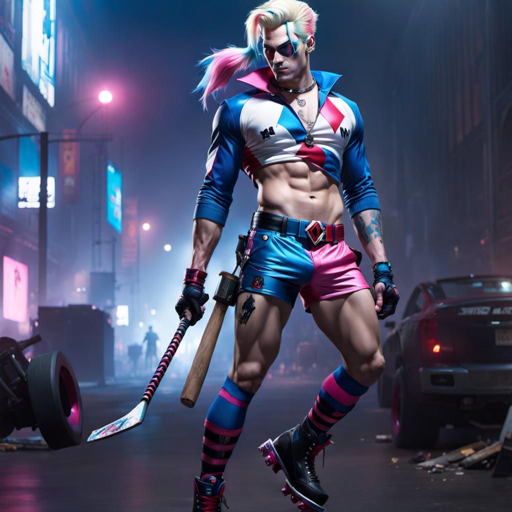 Another boy Harley Quinn