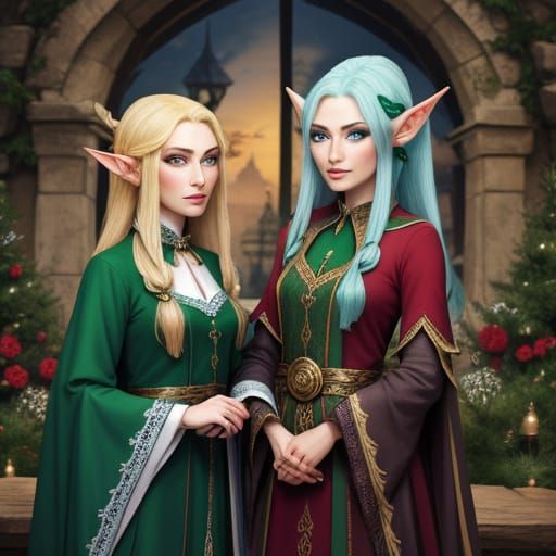 Beautiful elves