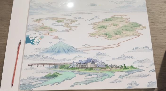 Lightning Strike: Earth Day in Ghibli Anime Style