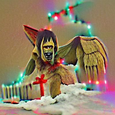 Pazuzu Celebrates Christmas: A Festive Fusion