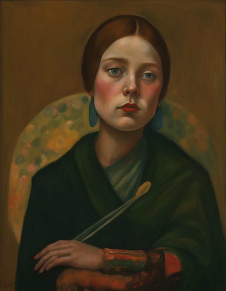 Psychedelic Bohemian Art in a Maximalist Style