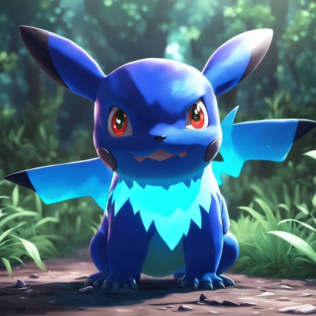 Farion Pokemon in Detailed 3D Anime Art
