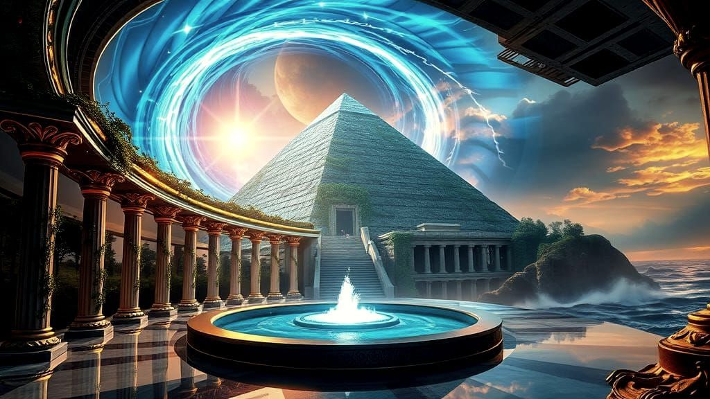 Atlantis Teleportation Device with Golden Ratio Plasma