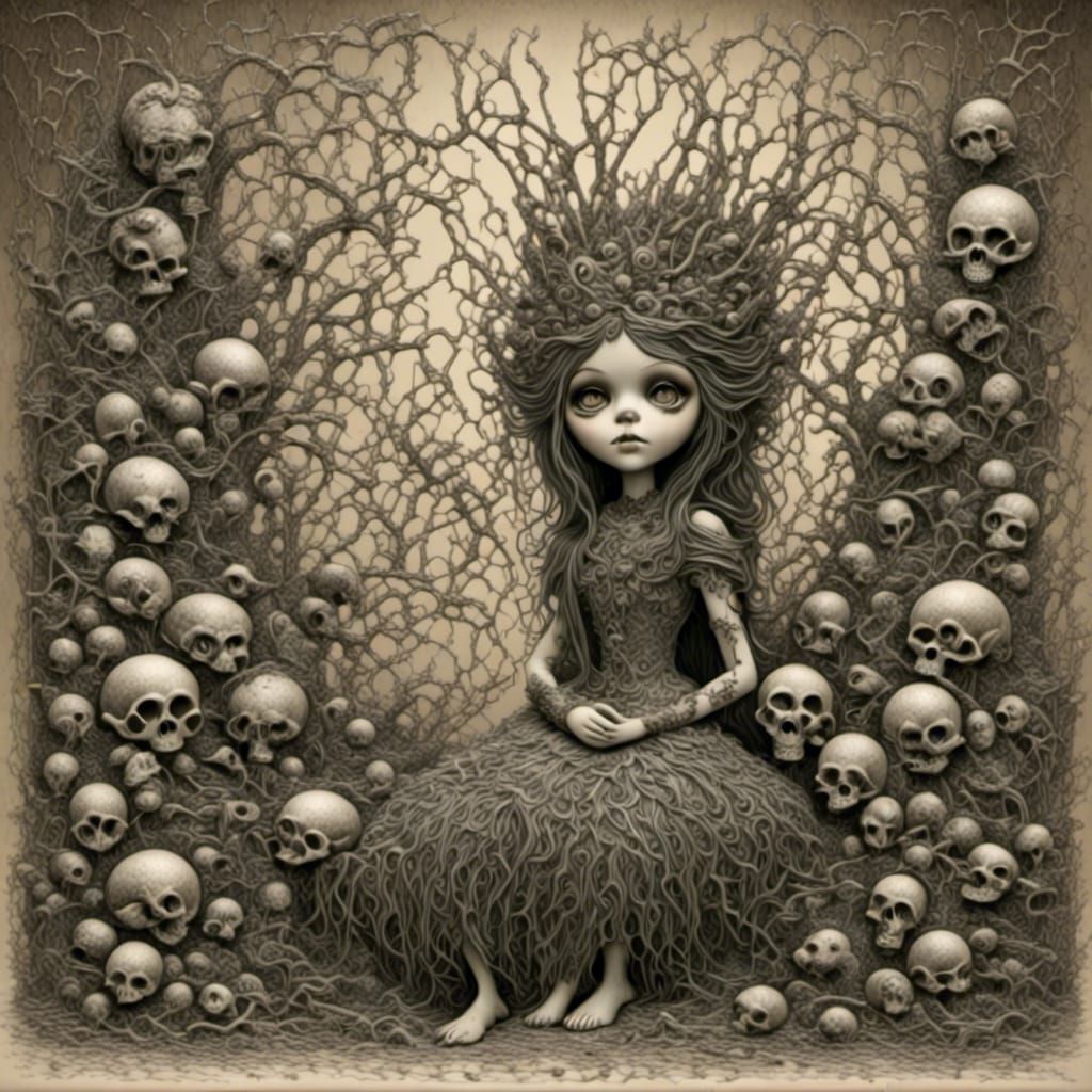 Vintage Caricature Portrait in 3D Digital Art