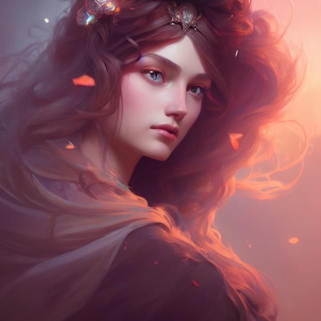 Hyperdetailed Portrait of a Beautiful Princess