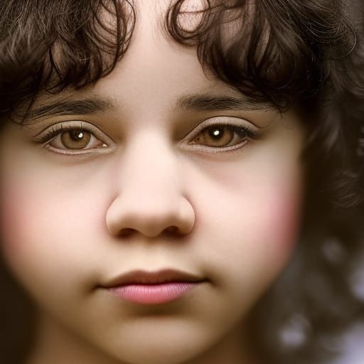 Halfling Female Portrait in Professional Photography Style