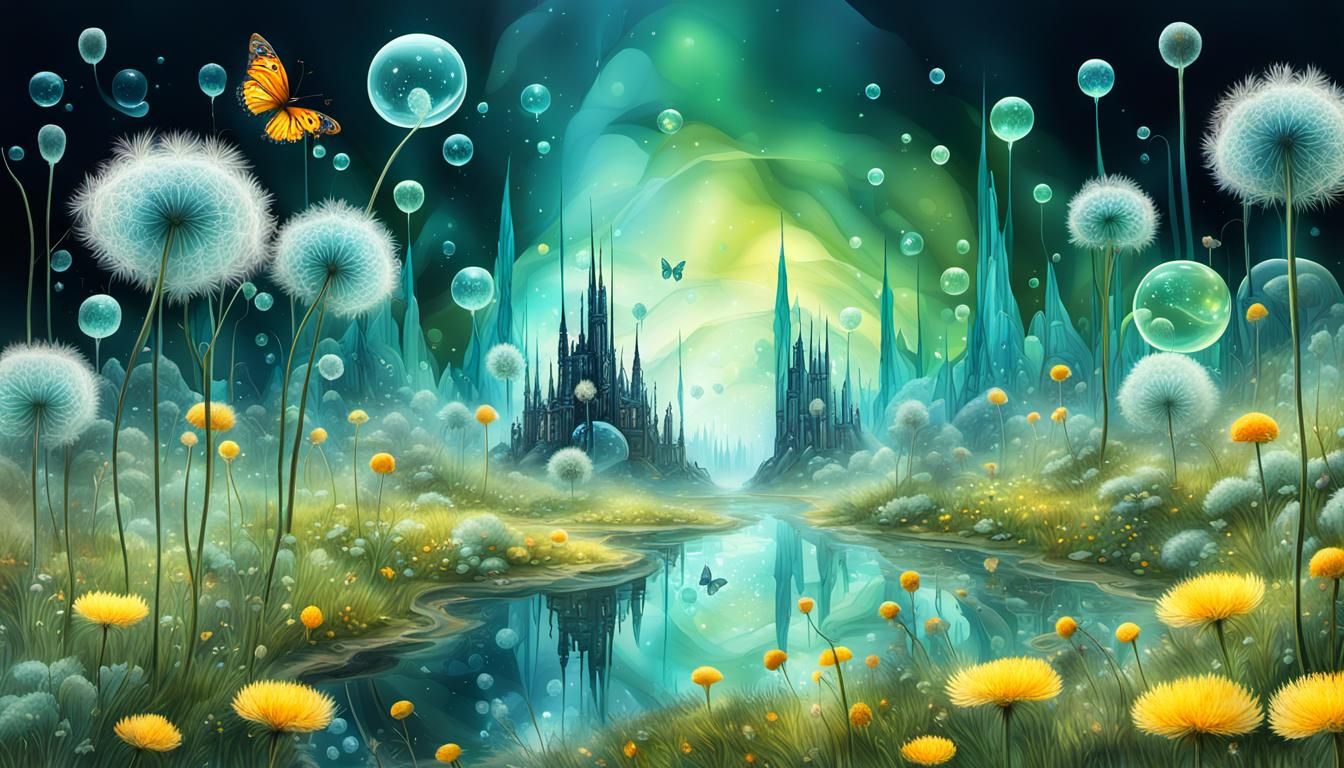 ⛰️🌋THE DANDELION MOORLAND🌋⛰️