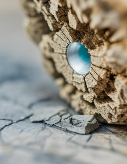 Hyper-Realistic CGI Rendering of a Strange Drawing